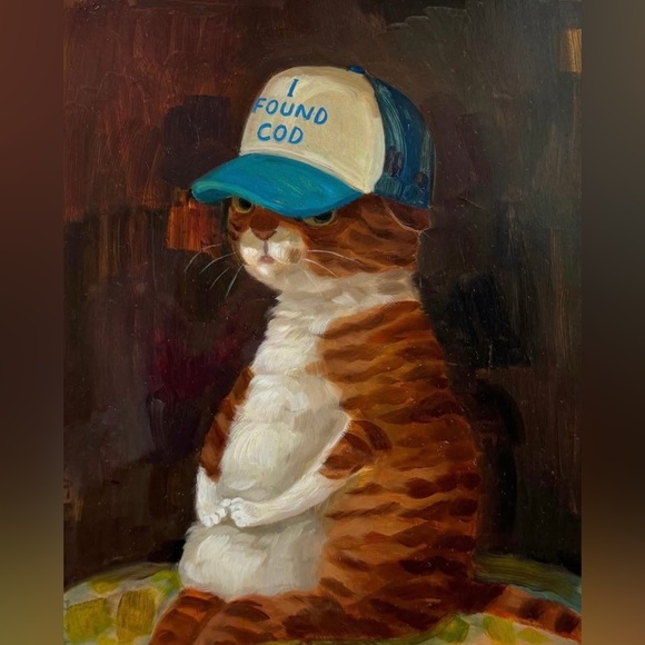 Other - Alison Friend - I Found COD - Time Limited Edition Cat Art Print with COA